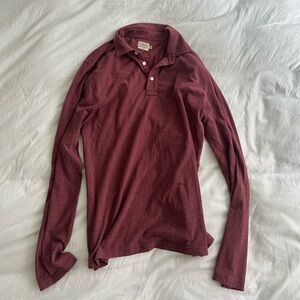 Faherty men’s long sleeve polo